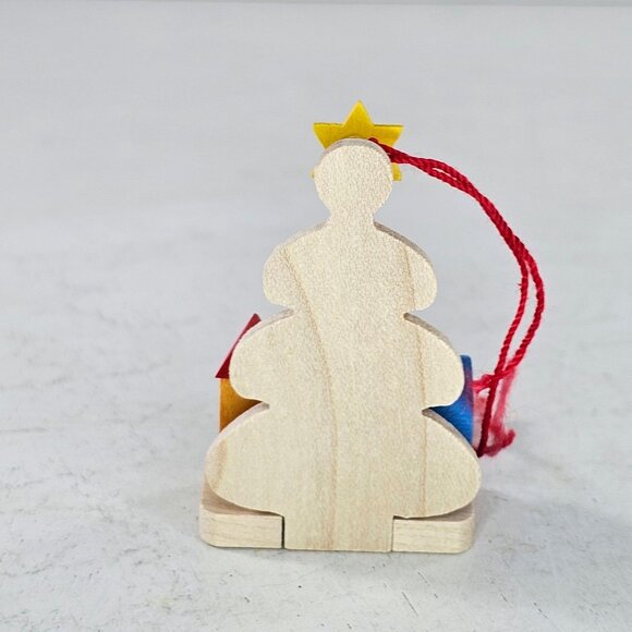Graupner Holzminiaturen Erzgebirge Wooden Christmas Tree Toys Ornament Germany - Picture 3 of 8